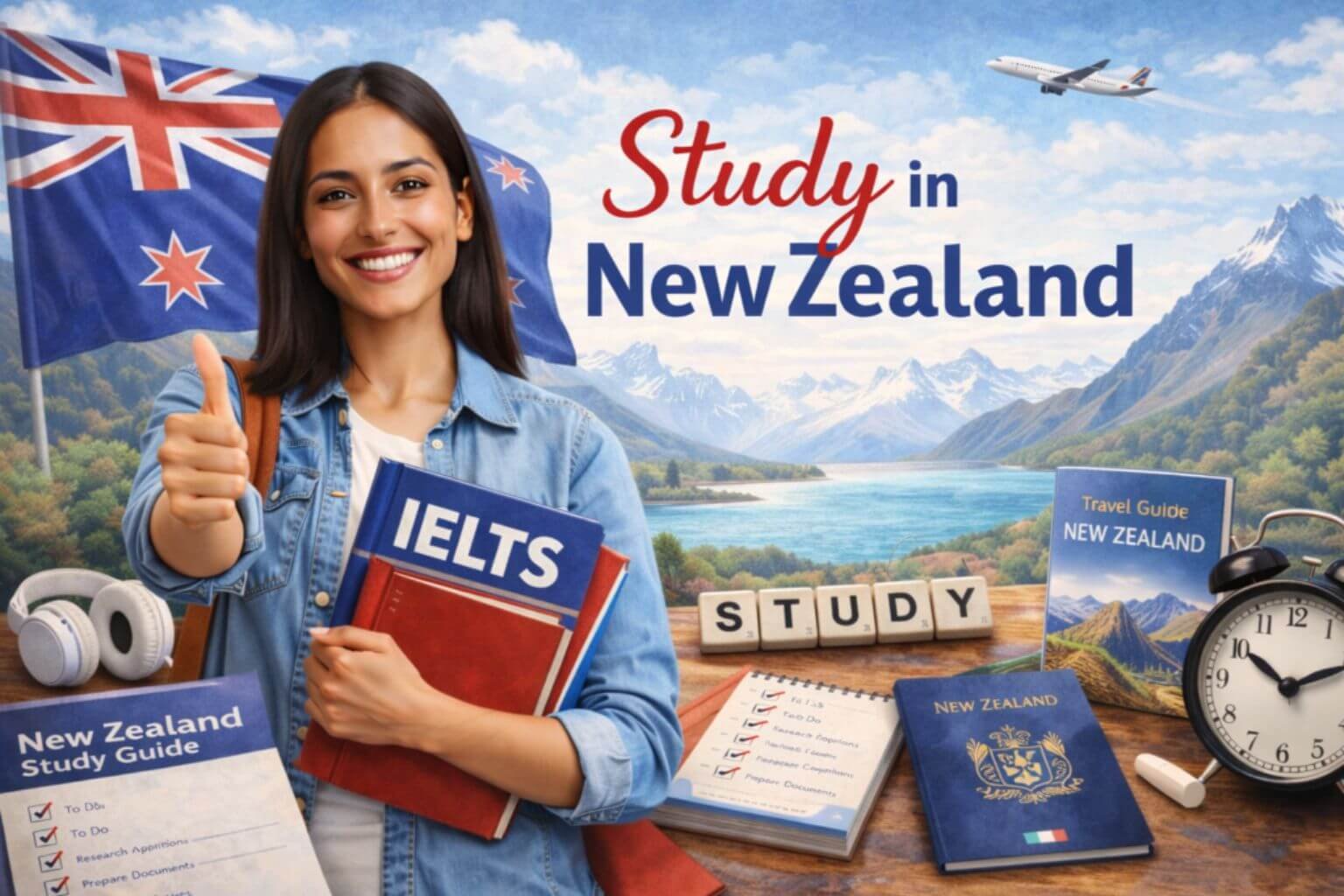 Student preparing to study in New Zealand with Abro Education